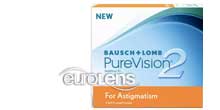 PureVision 2 HD for Astigmatism Contact Lenses - PureVision 2 HD for Astigmatism Contacts by Bausch & Lomb