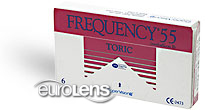 Frequency 55 Toric XR Contact Lenses - Frequency 55 Toric XR Contacts by CooperVision