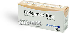 Preference Toric DW Contact Lenses - Preference Toric DW Contacts by CooperVision