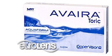 Avaira Toric Contact Lenses - Avaira Toric Contacts by CooperVision