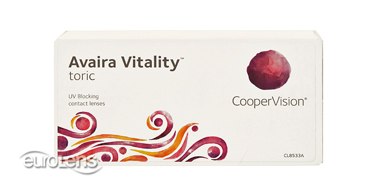 Avaira Vitality Toric Contact Lenses - Avaira Vitality Toric Contacts by CooperVision