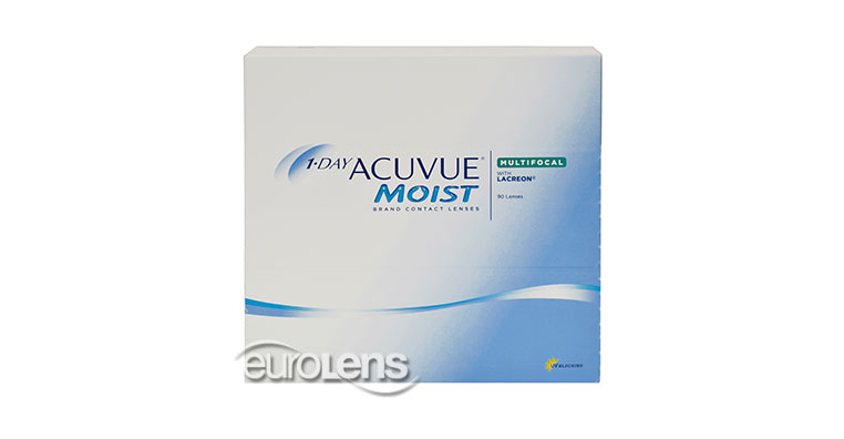 1-Day Acuvue Moist Multifocal 90PK Contact Lenses - 1-Day Acuvue Moist Multifocal 90PK Contacts by Johnson & Johnson