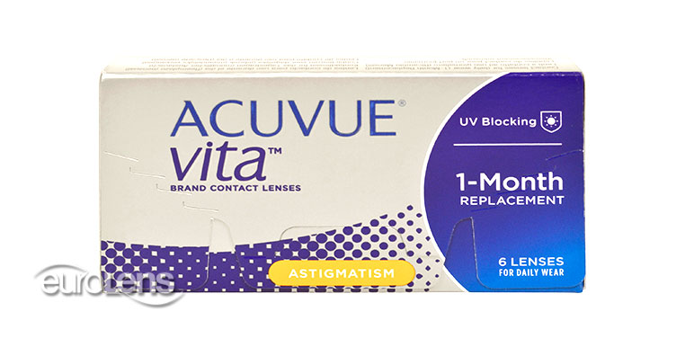 Acuvue VITA for Astigmatism Contact Lenses - Acuvue VITA for Astigmatism Contacts by Johnson & Johnson