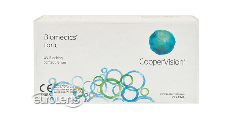 Biomedics Toric Contact Lenses - Biomedics Toric Contacts by CooperVision