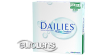 Focus Dailies Toric 90PK Contact Lenses - Focus Dailies Toric 90PK Contacts by Alcon