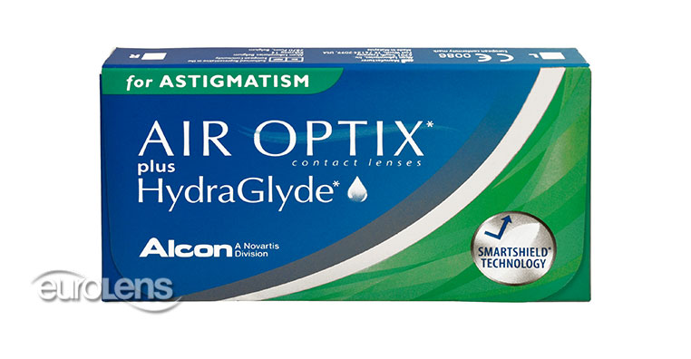 Air Optix Plus HydraGlyde for Astigmatism Contact Lenses - Air Optix Plus HydraGlyde for Astigmatism Contacts by Alcon