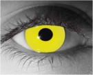 Zombie Yellow Contact Lenses - Zombie Yellow Contacts by Novelty Mfg