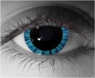 Halo Blue Contact Lenses - Halo Blue Contacts by Novelty Mfg