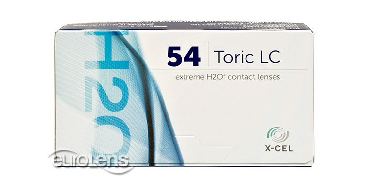 Extreme H2O 54% Toric Contact Lenses - Extreme H2O 54% Toric Contacts by X-Cel Specialty Contacts
