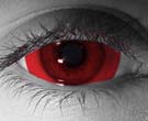 Mini Red Sclera Contact Lenses - Mini Red Sclera Contacts by Novelty Mfg