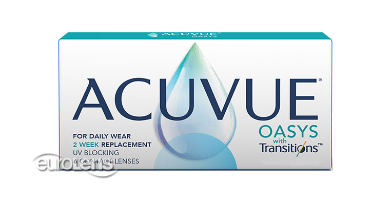 Acuvue Oasys with Transitions 6pk Contact Lenses - Acuvue Oasys with Transitions 6pk Contacts by Johnson & Johnson