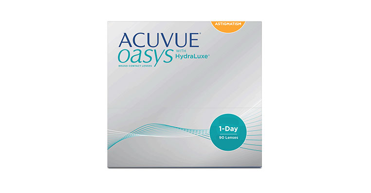 Acuvue Oasys 1-Day for Astigmatism 90PK Contact Lenses - Acuvue Oasys 1-Day for Astigmatism 90PK Contacts by Johnson & Johnson