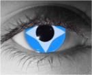 Star Fire Contact Lenses - Star Fire Contacts by Novelty Mfg