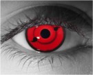 Sharingan 2 Tomoe Contact Lenses - Sharingan 2 Tomoe Contacts by Novelty Mfg